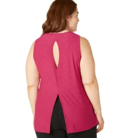Beyond Yoga Plus Featherweight All About It Split Back Tank