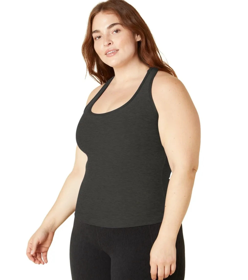 Beyond Yoga Plus Size Spacedye Step Up Racerback Tank