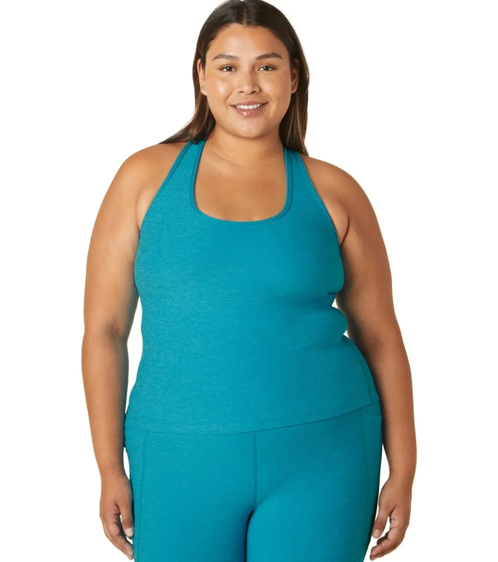 Beyond Yoga Plus Size Spacedye Step Up Racerback Tank