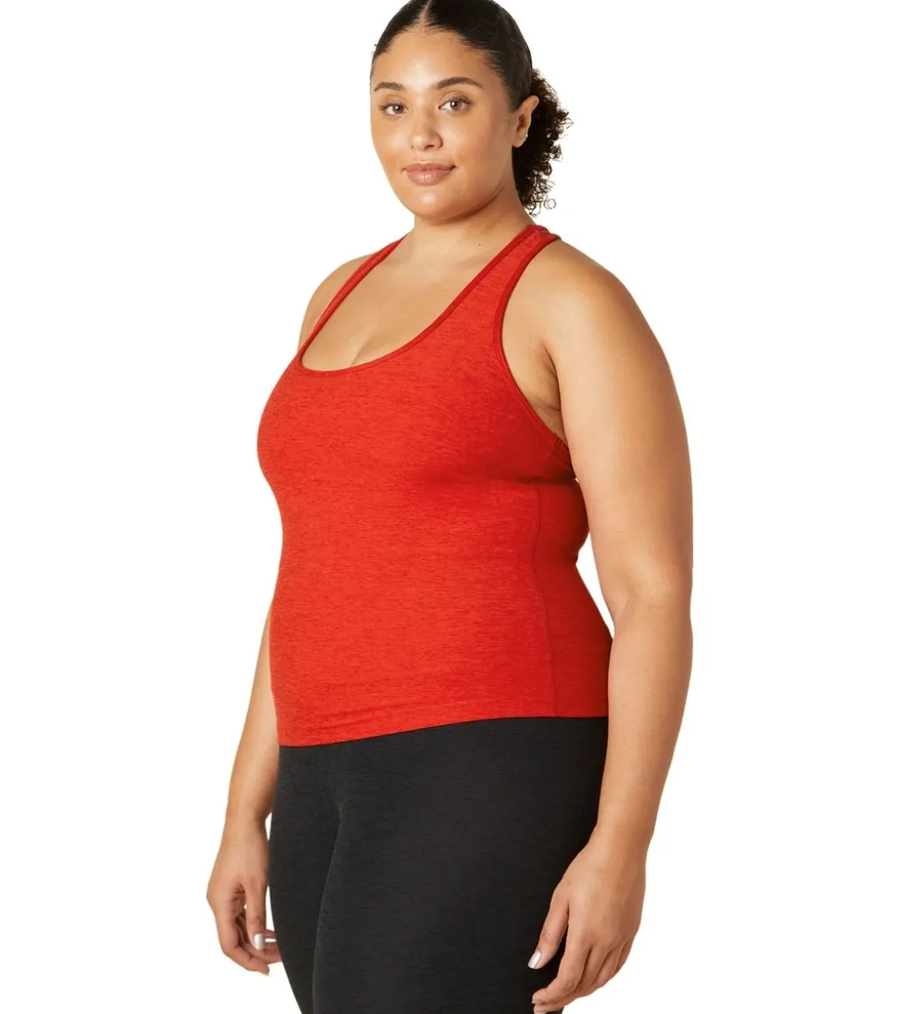 Beyond Yoga Plus Size Spacedye Step Up Racerback Tank