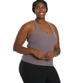 Beyond Yoga Plus Size Spacedye Step Up Racerback Tank