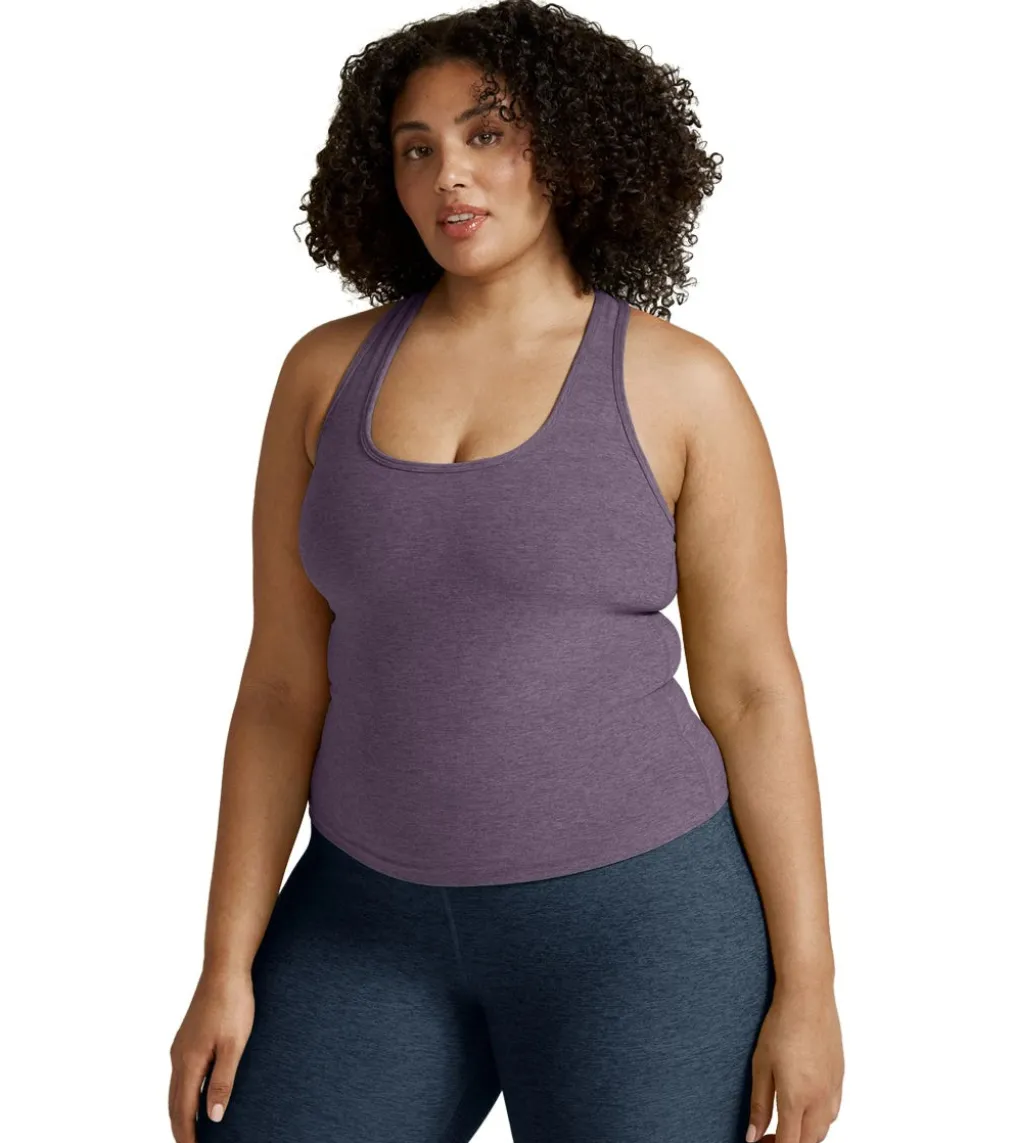 Beyond Yoga Plus Size Spacedye Step Up Racerback Tank