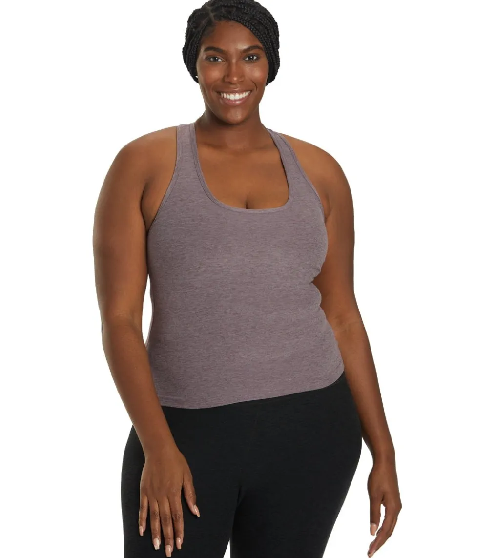 Beyond Yoga Plus Size Spacedye Step Up Racerback Tank