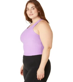 Beyond Yoga Plus Size Spacedye Focus Cropped Tank