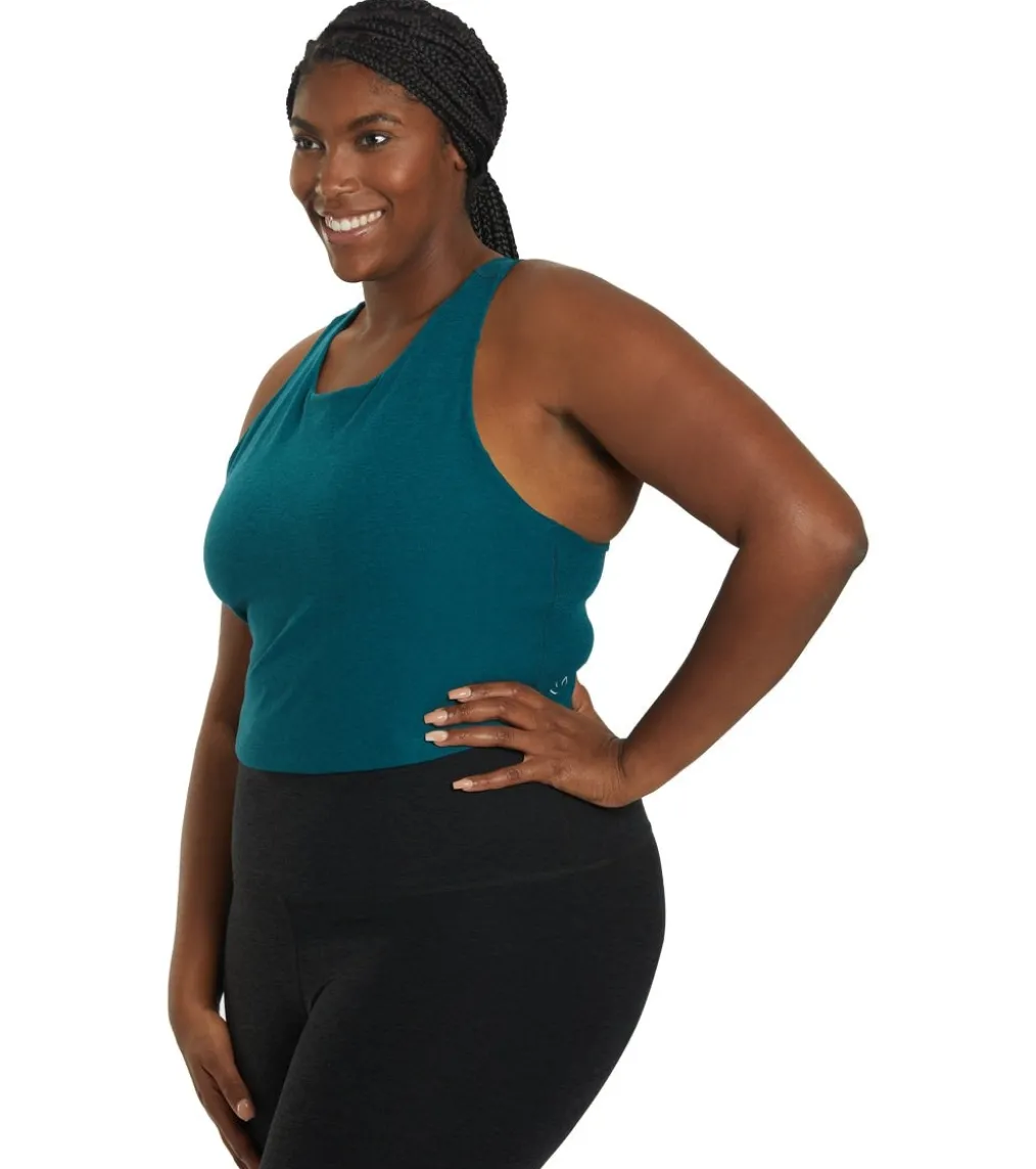 Beyond Yoga Plus Size Spacedye Focus Cropped Tank