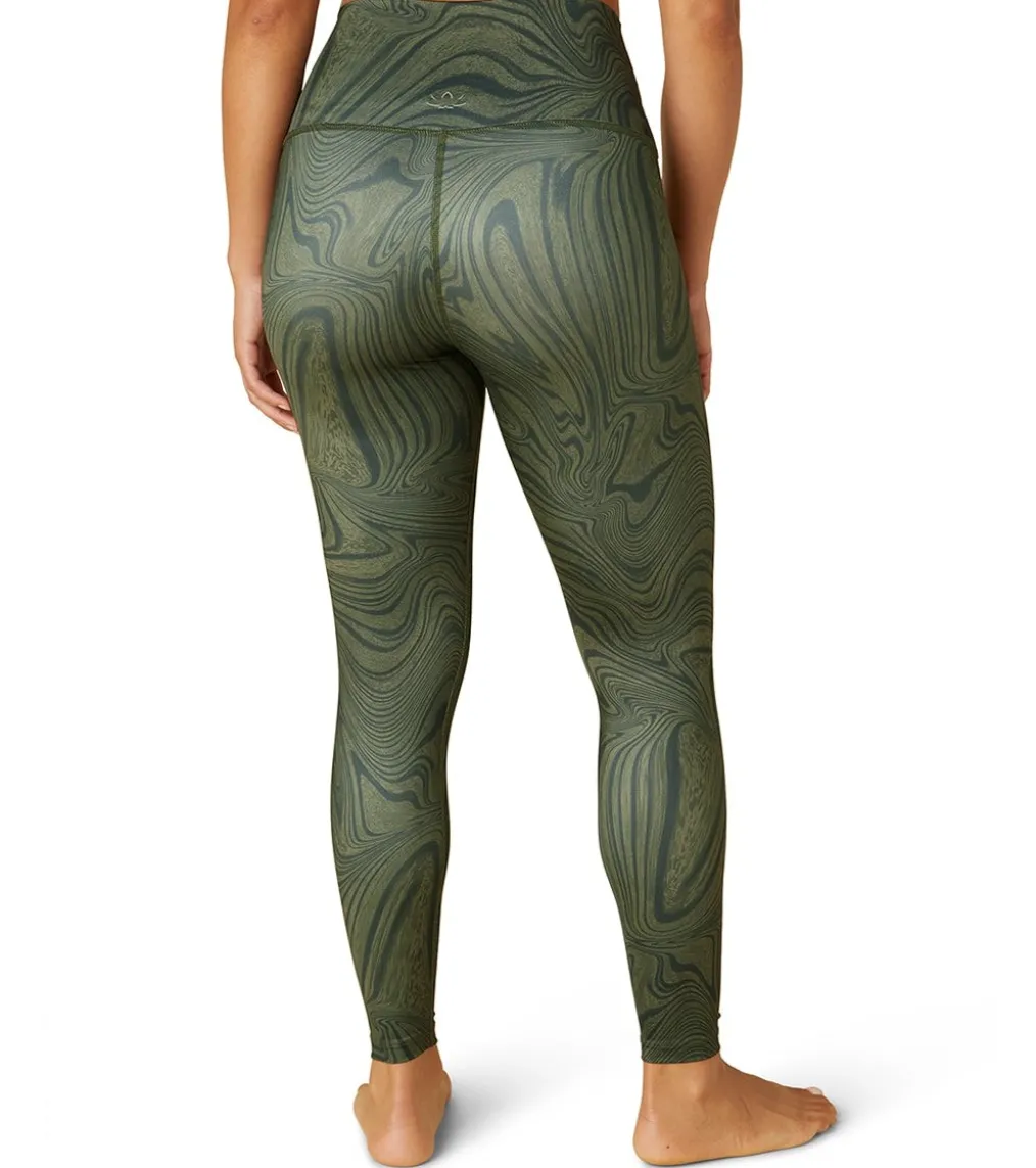 Beyond Yoga Printed High Waisted Midi Leggings