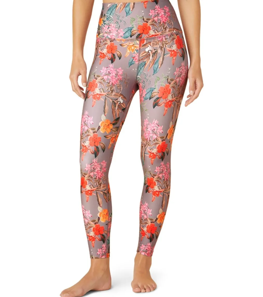 Beyond Yoga Printed High Waisted Midi Leggings