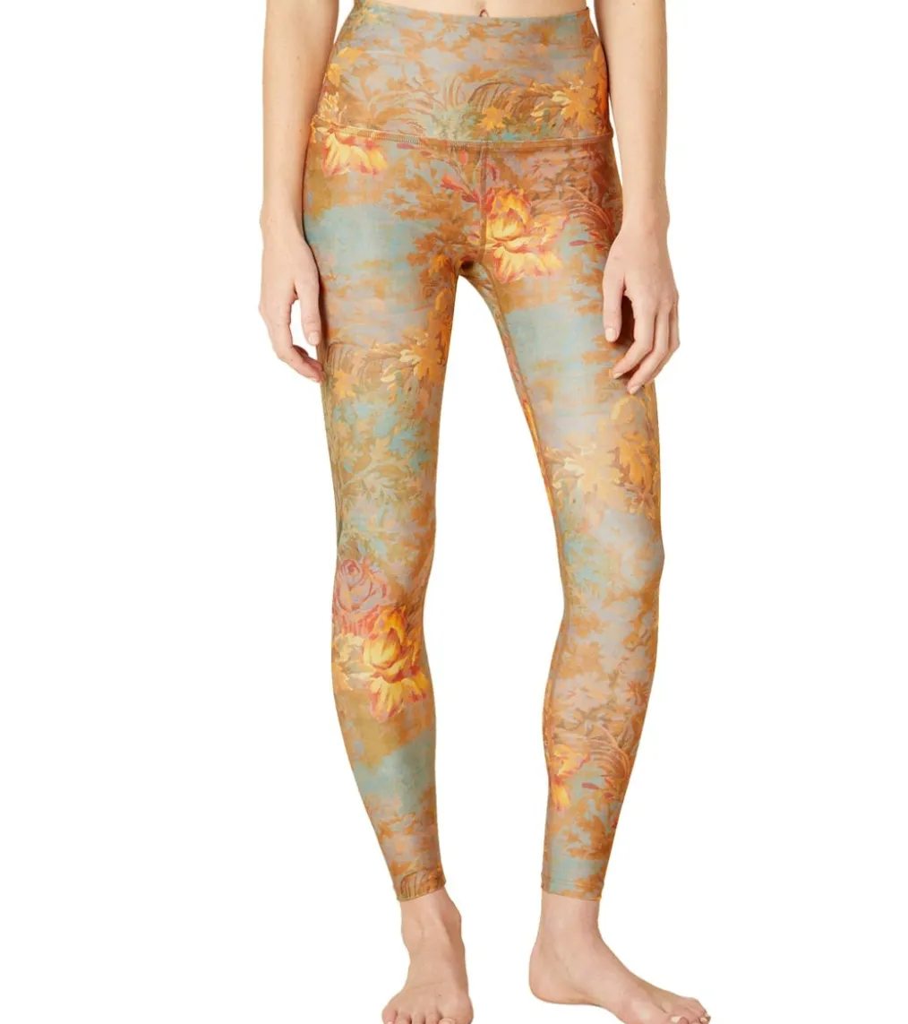 Beyond Yoga Printed High Waisted Midi Leggings