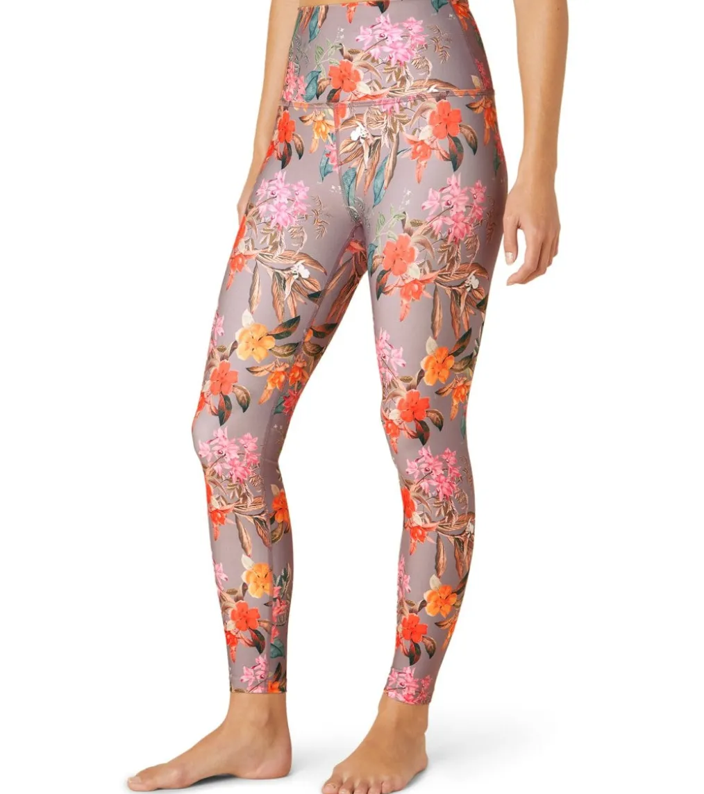 Beyond Yoga Printed High Waisted Midi Leggings