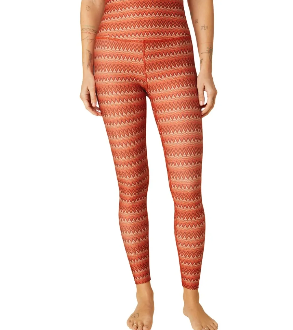 Beyond Yoga Printed High Waisted Midi Leggings
