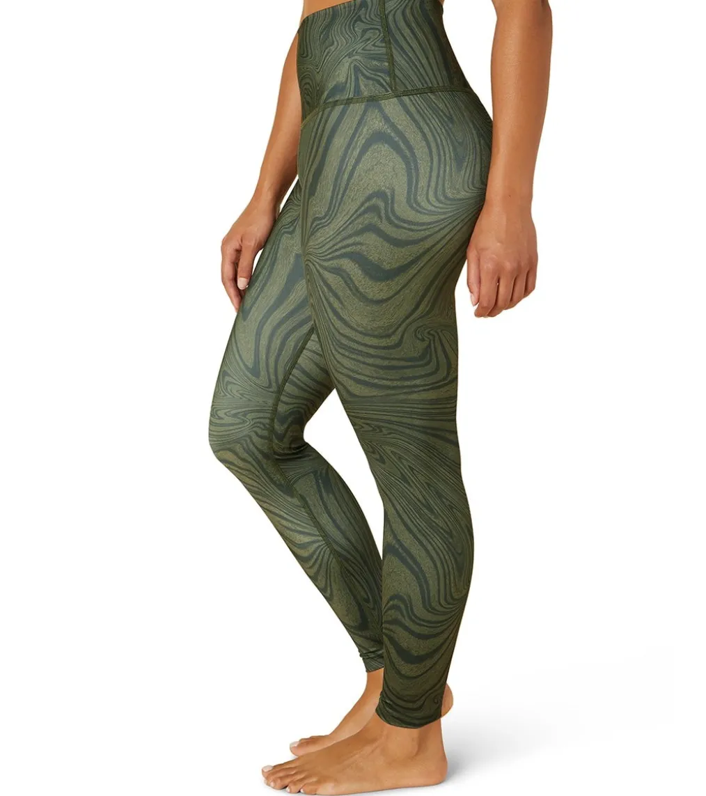 Beyond Yoga Printed High Waisted Midi Leggings