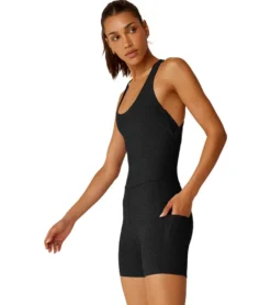 Beyond Yoga Spacedye Get Up And Go Pocket Biker Jumpsuit