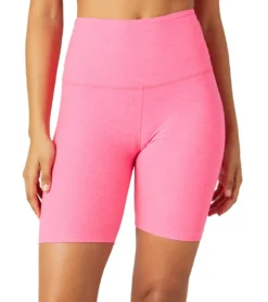 Beyond Yoga Spacedye High Waisted Biker Yoga Shorts