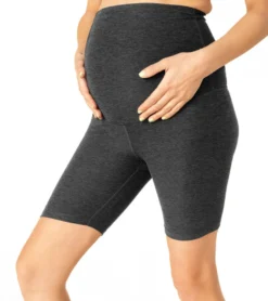 Beyond Yoga Spacedye Love the Bump Maternity Biker Shorts