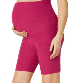 Beyond Yoga Spacedye Love the Bump Maternity Biker Shorts