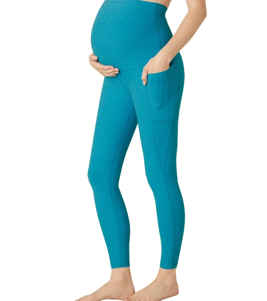 Beyond Yoga Spacedye Maternity Out of Pocket High Waisted 7/8 Leggings
