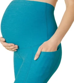 Beyond Yoga Spacedye Maternity Out of Pocket High Waisted 7/8 Leggings