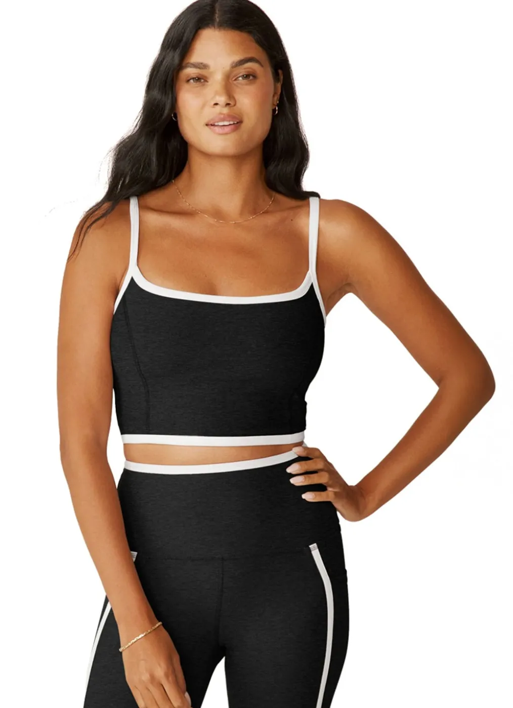 Beyond Yoga Spacedye New Moves High Cropped Tank