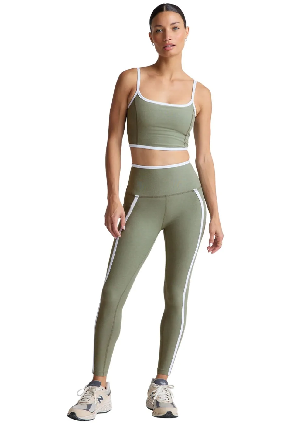 Beyond Yoga Spacedye New Moves High Cropped Tank