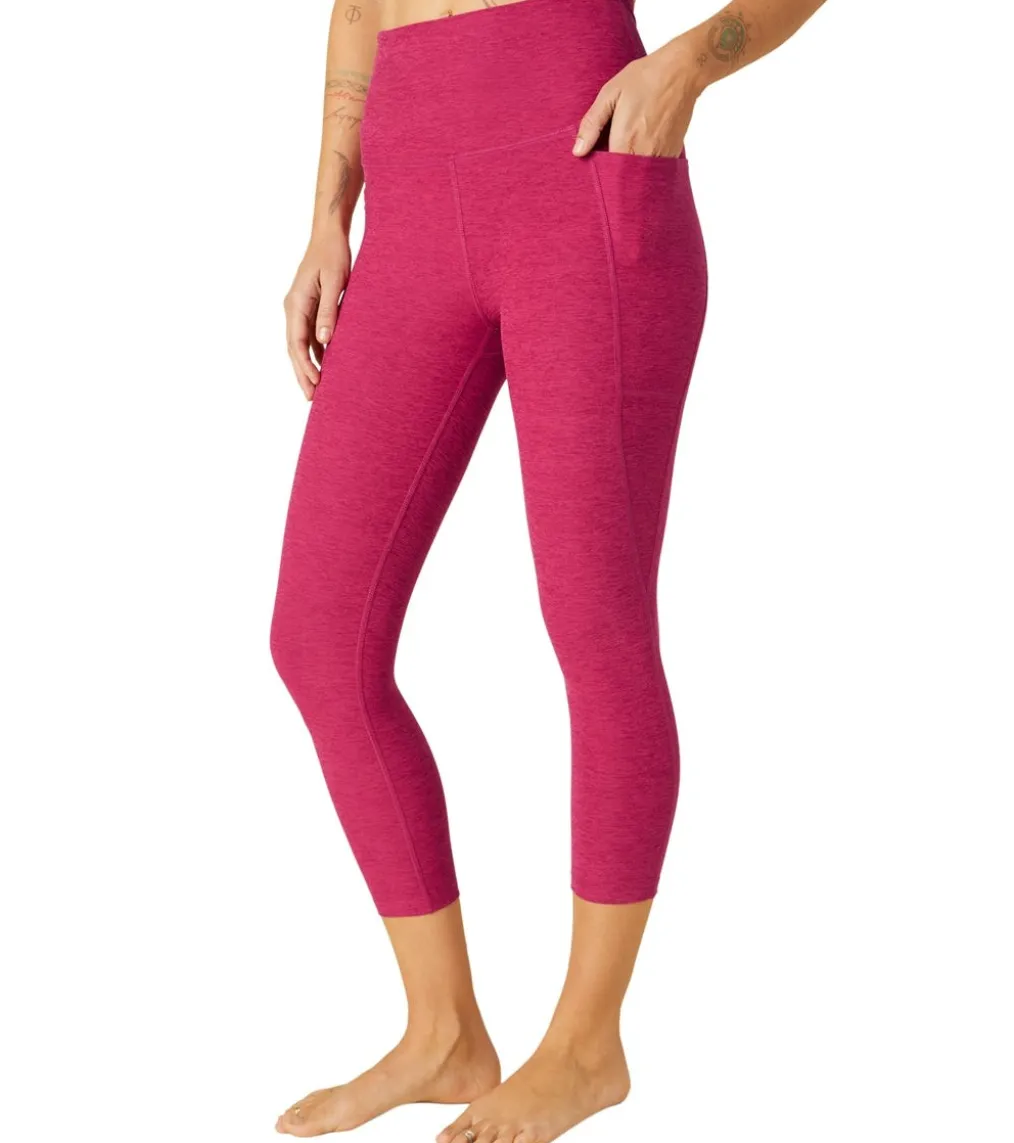 Beyond Yoga Spacedye Out Of Pocket High Waisted Capri Legging
