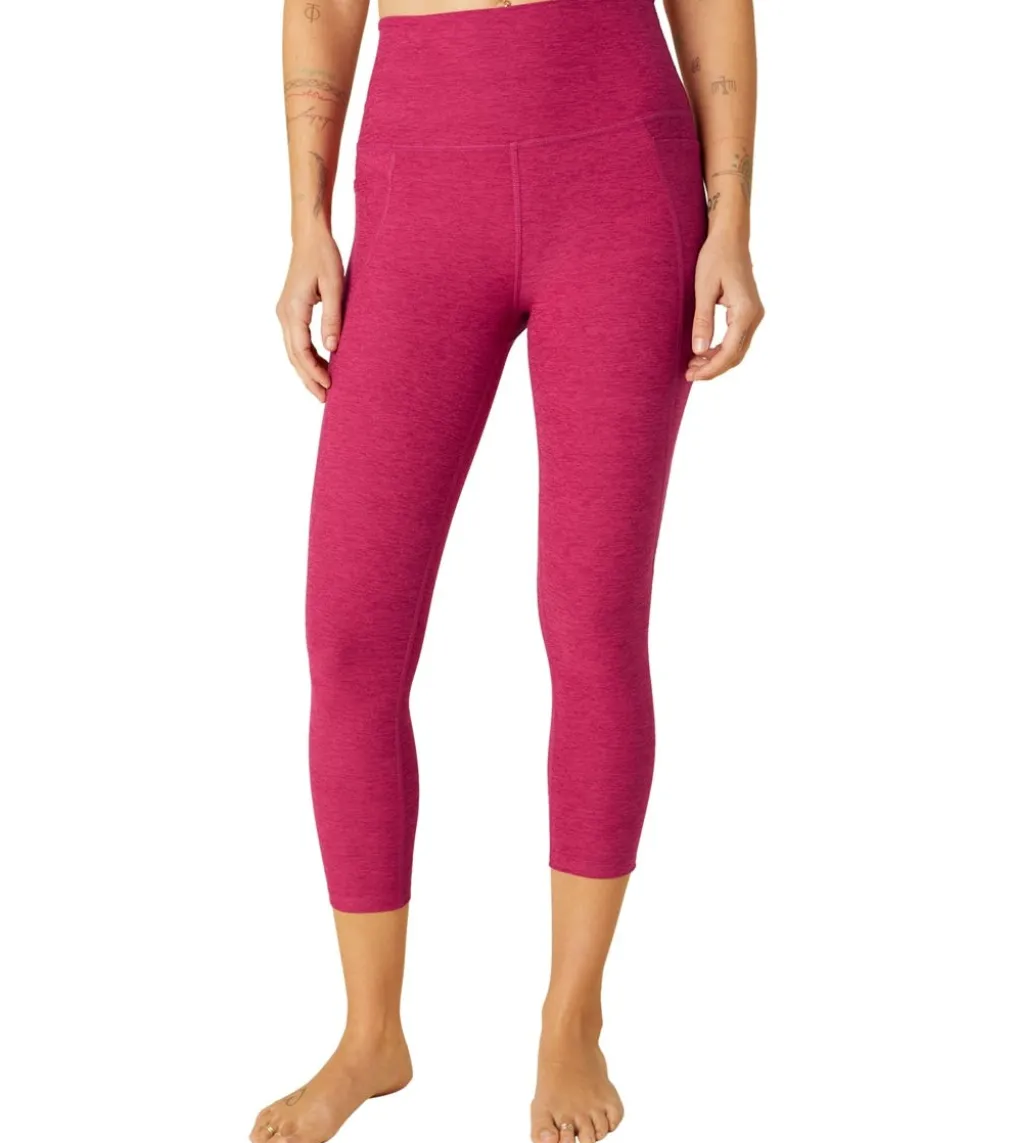 Beyond Yoga Spacedye Out Of Pocket High Waisted Capri Legging