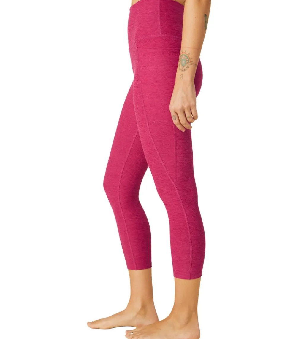 Beyond Yoga Spacedye Out Of Pocket High Waisted Capri Legging