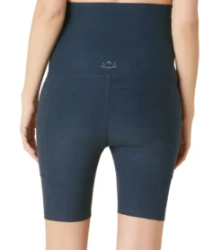 Beyond Yoga Spacedye Pockets Forever Maternity Biker Shorts