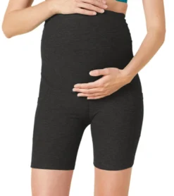 Beyond Yoga Spacedye Pockets Forever Maternity Biker Shorts