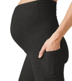Beyond Yoga Spacedye Pockets Forever Maternity Biker Shorts