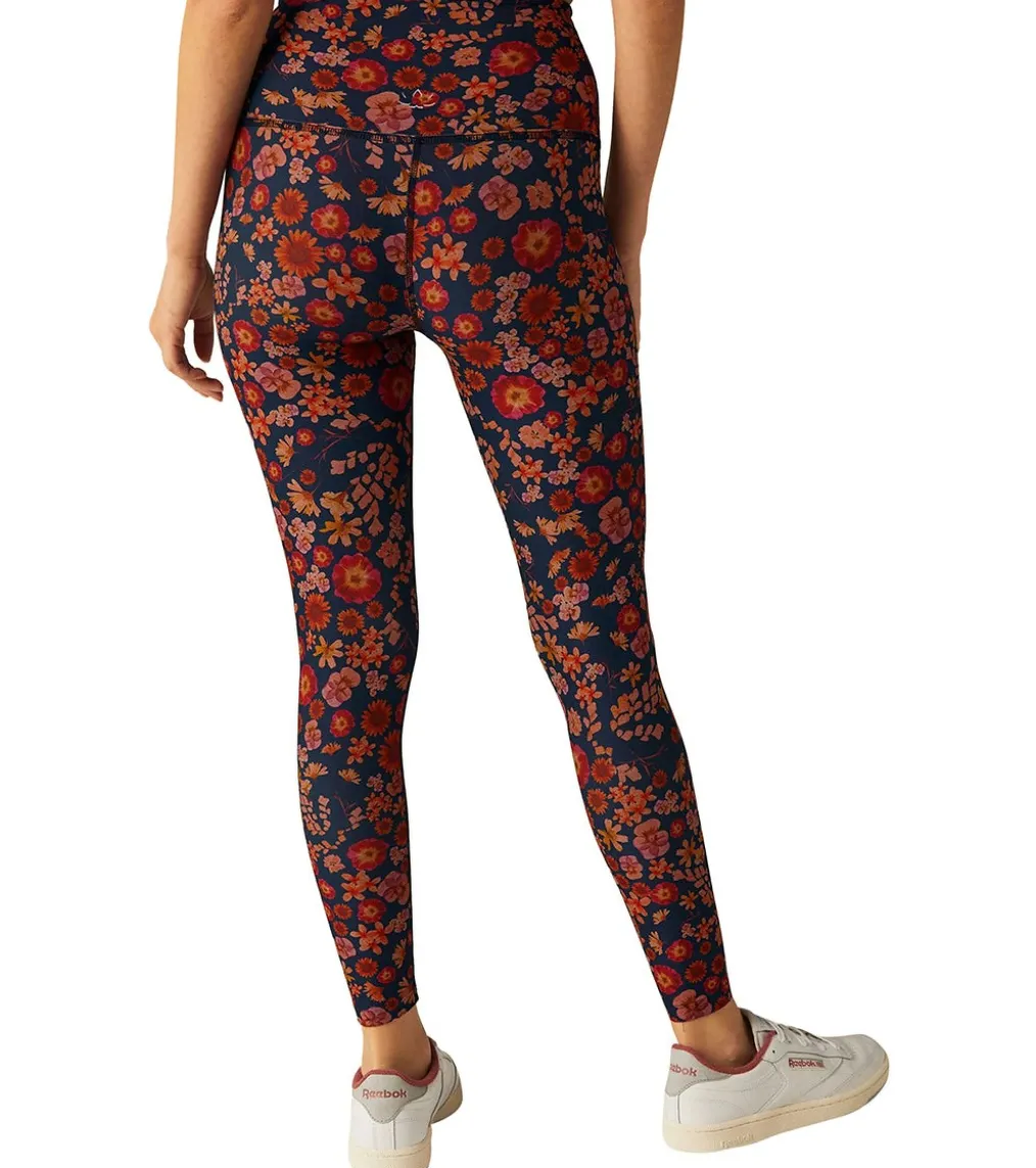 Beyond Yoga Spacedye Printed Caught In The Midi Yoga Leggings