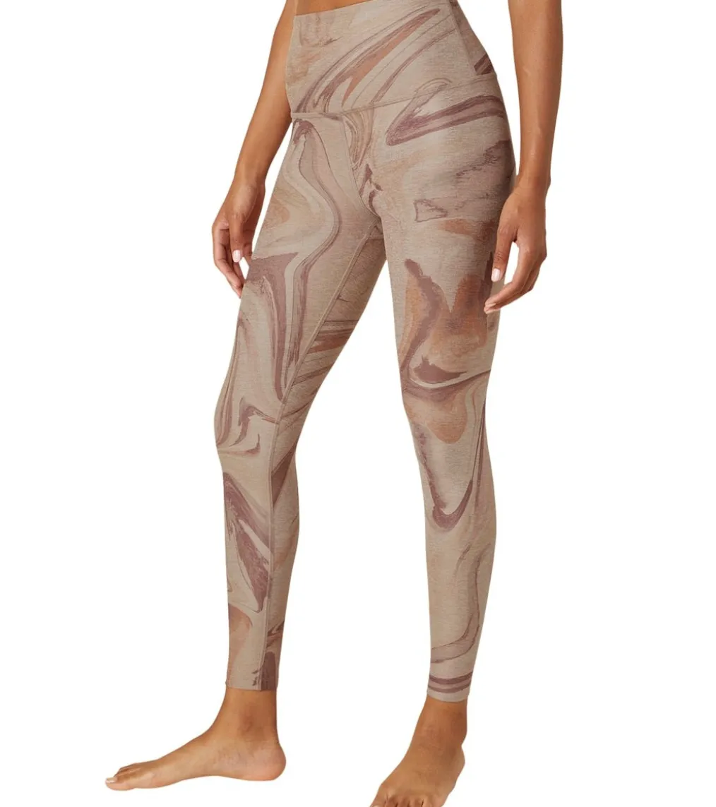Beyond Yoga Spacedye Printed Caught In The Midi Yoga Leggings