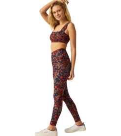 Beyond Yoga Spacedye Printed Caught In The Midi Yoga Leggings
