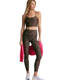 Beyond Yoga Spacedye Printed Caught In The Midi Yoga Leggings