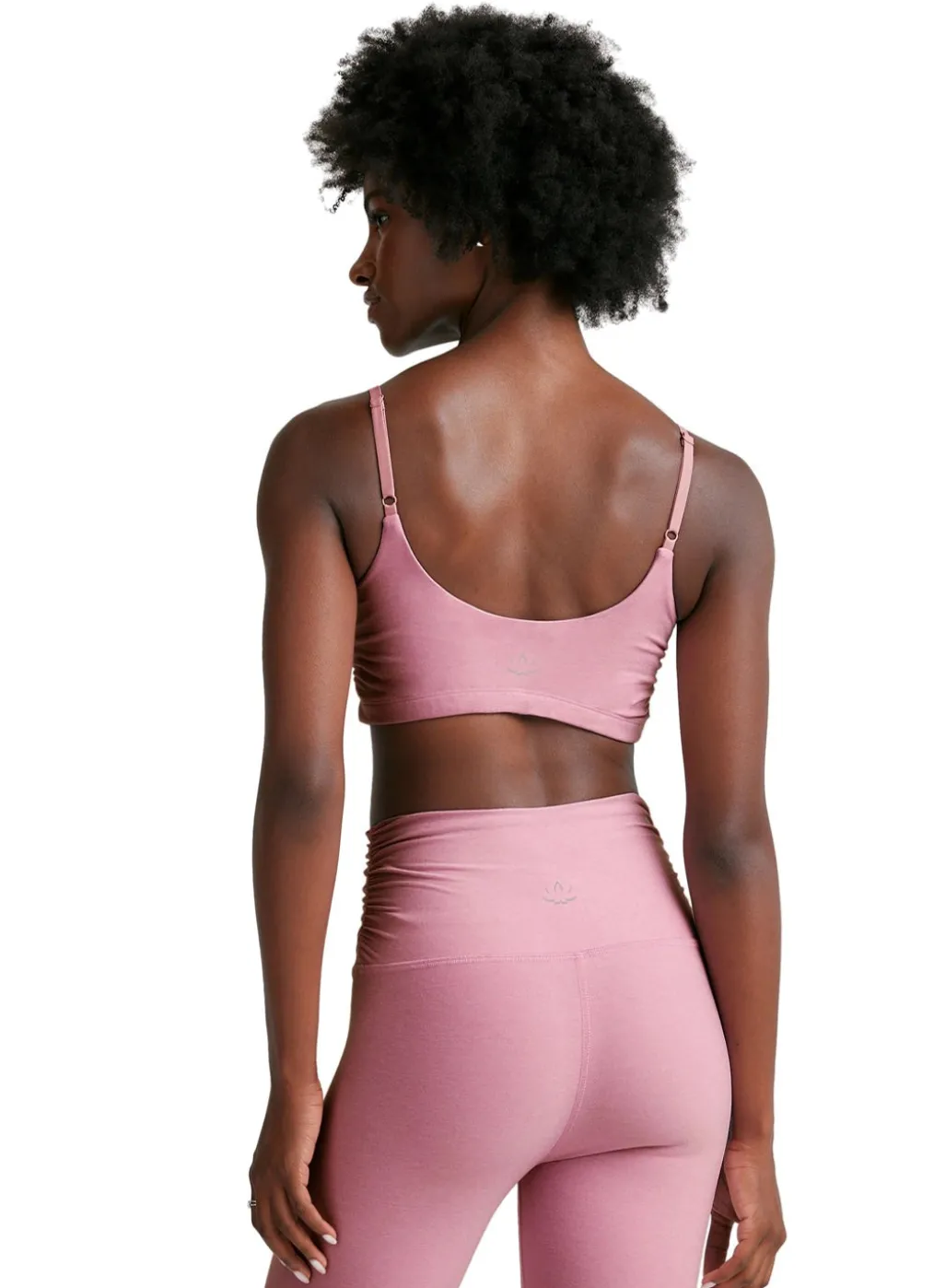 Beyond Yoga Spacedye Raise The Barre Shirred Bra
