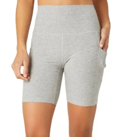 Beyond Yoga Spacedye Team Pockets High Waisted Biker Shorts