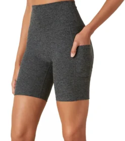 Beyond Yoga Spacedye Team Pockets High Waisted Biker Shorts