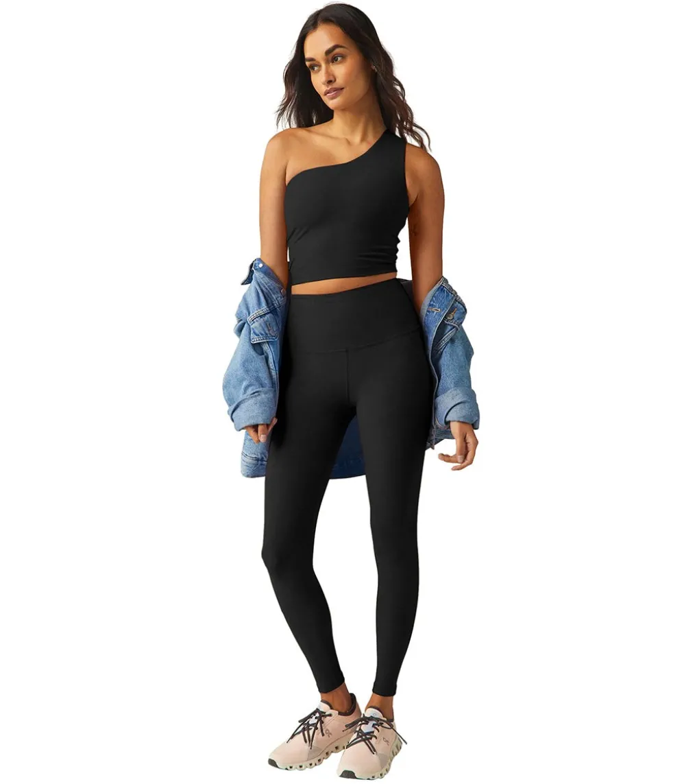 Beyond Yoga Spacedye The Bold Shoulder Cropped Tank