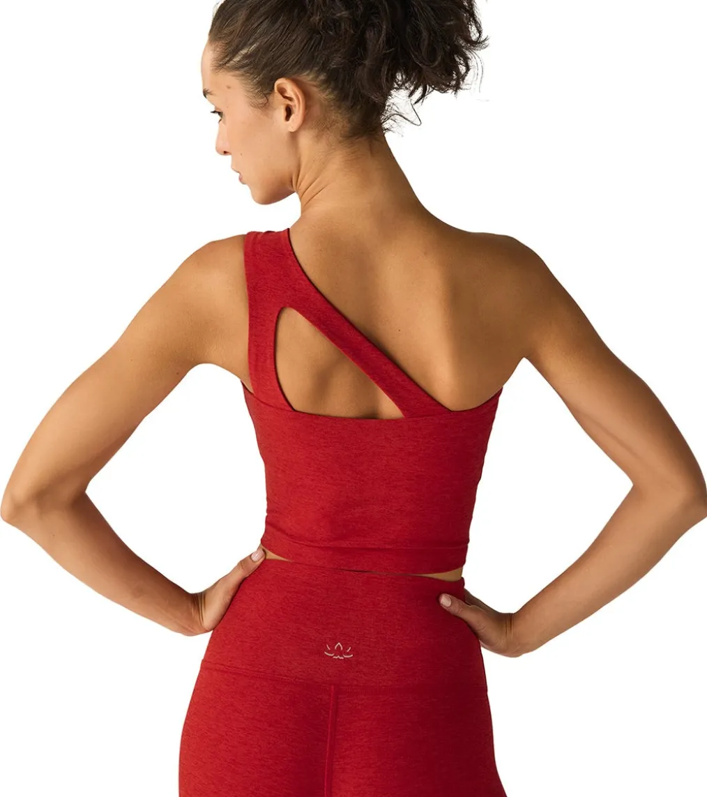 Beyond Yoga Spacedye The Bold Shoulder Cropped Tank