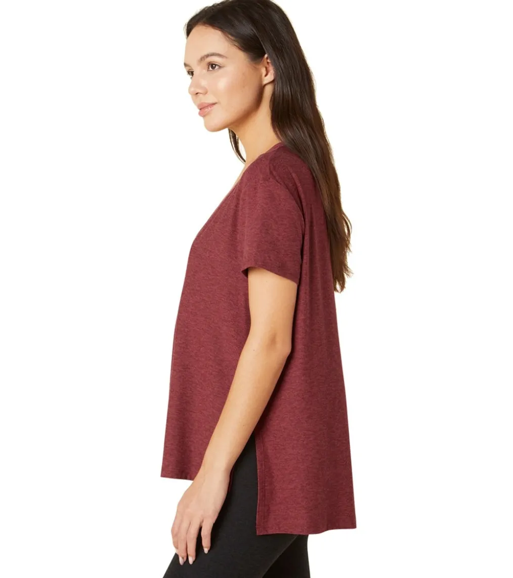 Beyond Yoga Split Up Long Tee
