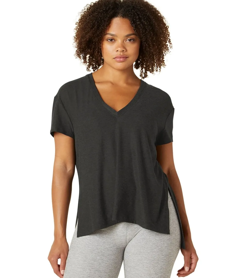 Beyond Yoga Split Up Long Tee