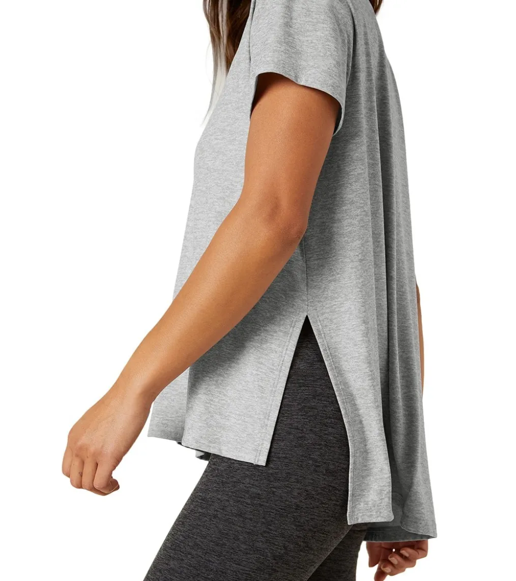 Beyond Yoga Split Up Long Tee