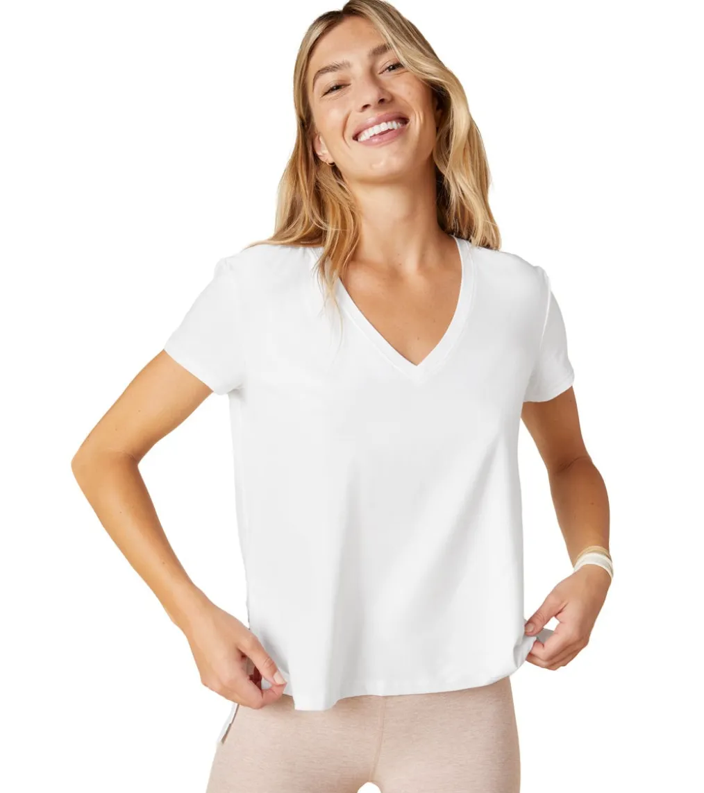 Beyond Yoga Split Up Long Tee