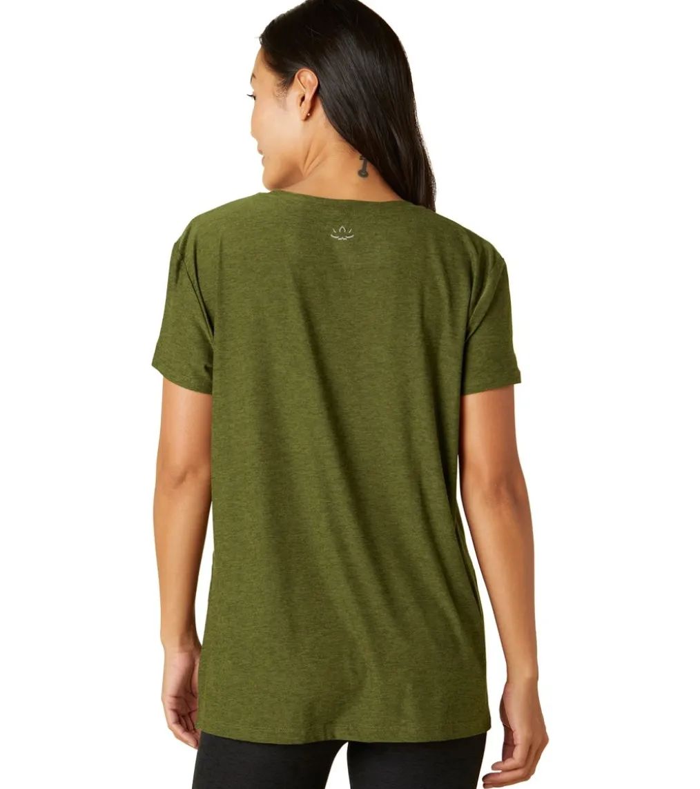 Beyond Yoga Split Up Long Tee