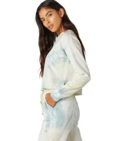 Beyond Yoga Weekend Boxy Cropped Pullover