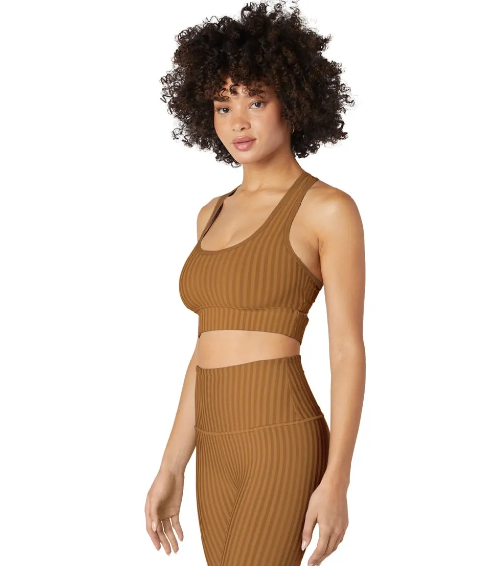 Beyond Yoga Work It Over Long Line Bra