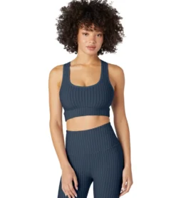 Beyond Yoga Work It Over Long Line Bra