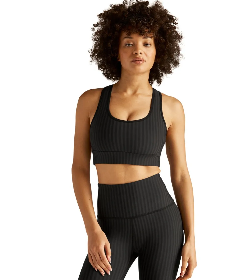 Beyond Yoga Work It Over Long Line Bra