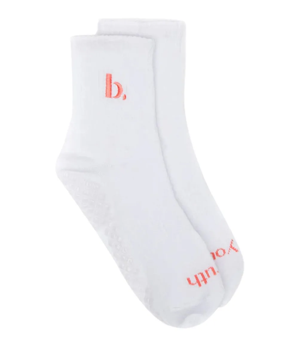 B, Halfmoon Grip Socks