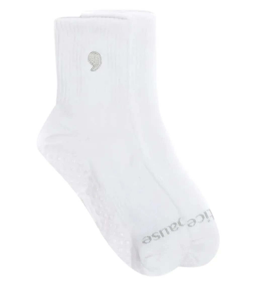 B, Halfmoon Grip Socks