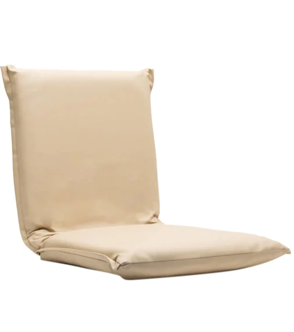 B, Halfmoon Vegan Floor Chair